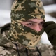 Зимова флісова Шапка-балаклава / Утеплений Підшоломник піксель розмір універсальний - зображення 6