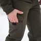 Зимові Чоловічі Штани Intruder Softshell на флісі / Утеплені брюки хакі розмір M - зображення 4