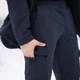 Зимние Мужские Брюки Intruder Softshell на флисе / Утепленные брюки в синем цвете размер L - изображение 5
