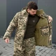 Мужской Ветровлагозащитный (ВВЗ) зимний Бушлат B&L на флисе рип-стоп пиксель размер XS - изображение 2
