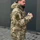 Мужской Ветровлагозащитный (ВВЗ) зимний Бушлат B&L на флисе рип-стоп пиксель размер XS - изображение 4