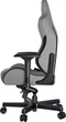 Геймерське крісло Anda Seat T-Pro 2 Сірий/Чорний Тканина XL (р.60.5 х 87 см) - зображення 8