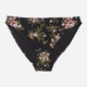 Нижняя часть купальника женская H&M 060928322_blackflowers 34 Черный/Цветы (6666000337931) - изображение 1