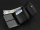 Жіночий маленький шкіряний гаманець Kochmanski на блискавці із захистом RFID 12,3 х 10 х 3,5 см (K-PD-CLN-29-black) чорний - изображение 9