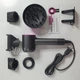 Фен-стайлер для волос 5в1 с 5 магнитными насадками Super Hair Dryer 1600Вт, многофункциональный мультистайлер для сушки, укладки и объема с 3 скоростями и 4 температурными режимами, DJ-33 - изображение 4