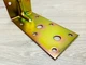 Кутник металевий будівельний посилений 70х150х150 мм (Жовтий цинк) - зображення 5