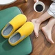 Жіночі домашні капці All-One Home CZ-05, Yellow, 36/37 - зображення 3