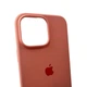 Чохол для смартфона Silicone Full Case AA Open Cam for Apple iPhone 16 Pro Max 37,Grapefruit (FullOpeAAi16PM-37) - изображение 5
