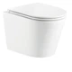 Унітаз підвісний із сидінням Soft Close Slim Duroplast Mixxus Premium Bevel-0301-R 515x355x365mm система змиву RIMLESS (MP6470) - зображення 1