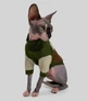 Светр Dogsbomba для котiв в'язаний CAT коричневий хакі SC-11 розмір 4 (2000000054186) - изображение 2