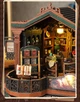 Румбокс Книжный магазин Сумерки Интерьерный конструктор A Twilight Book Mall Book Nook ES-017 + купол - изображение 5
