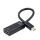 Перехідник конвертер Mini DisplayPort (Thunderbolt) to HDMI Black - изображение 2