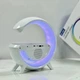 Настольная смарт лампа-ночник G-Smart RGB 15W Light Sound Machine White (5712CS557) - изображение 2