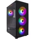 Корпус 1stPlayer V3-B-BK-4F1 Black без БП - изображение 1