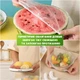 Набір пакетів Supretto для зберігання продуктів на гумці Прозорі х 95 шт (8936-0001) - зображення 11