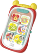 Zabawka interaktywna Clementoni Baby Disney Mickey Smartfon (8005125177110) - obraz 1