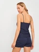 Шовкова Піжама з шортами Martelle Lingerie 301 L, Синій - зображення 3