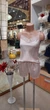 Пижама шелковая с шортами Martelle Lingerie 301 L, Пудровый - изображение 4