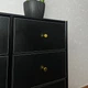 Комод бытовой Luminaria Elegance Black 8B органайзер для хранения вещей и одежды Черный (6951427270092) - изображение 12