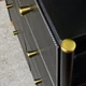 Комод бытовой Luminaria Elegance Black 8B органайзер для хранения вещей и одежды Черный (6951427270092) - изображение 16
