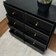 Комод бытовой Luminaria Elegance Black 8B органайзер для хранения вещей и одежды Черный (6951427270092) - изображение 20