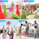 Летающий шар с LED подсветкой FlyingBall, 9,5 см, красный - изображение 4