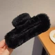 Пушистый Крабик для волос ANbeauty 14 см Черный (AN0103535) - изображение 1