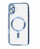 Чехол FIBRA Chrome Case With MagSafe for iPhone 16 Sierra Blue - изображение 1