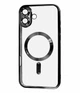 Чохол FIBRA Chrome Case With MagSafe for iPhone 16 Black - зображення 1