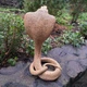 Фигура Кобра, бежевый цвет (30х22х16 см), скульптура для сада с полистоуна - изображение 4