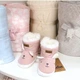 Зимние пинетки детские tutu 05724 S 12,5 см 6-12 месяцев Розовые - изображение 3