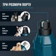 Профессиональный гриндер точилка для когтей собак и кошек Noxon Pet Nail Grinder Pro X7 беспроводной электрический триммер на аккумуляторе для подпиливания когтей животных - изображение 6