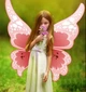 Дитячі світні крила Метелики Феї з підсвіткою і музикою Glow Angel 68 х 60 см - зображення 4