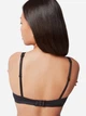 Бюстгальтер без косточек бесшовный хлопковый Gisela Undies Bra 10142 85B Черный (8434299563663) - изображение 2