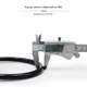 Замок для електросамокату/велосипеда тросовий протиугінний з кодом (0,4 метра) 10мм - зображення 6