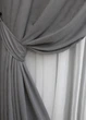 Комплект штор на люверсах VR-Textil Микровелюр SPARTA № 842ш 150х270 см 2 шт Темно-бежевый (37-0152) - изображение 5