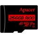 Карта памяти microSDXC Apacer 256Gb class 10 V30 R100MB/s (AP256GMCSX10UB-R) - изображение 1