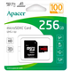 Карта памяти microSDXC Apacer 256Gb class 10 V30 R100MB/s (AP256GMCSX10UB-R) - изображение 3