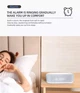 Беспроводное зарядное устройство Qi Fast Charger 15W с часами / ночником / функцией быстрой зарядки для iPhone та Android - изображение 6