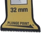 Пиляльне полотно DeWalt Extreme 32/43 мм (DT20774) - зображення 3