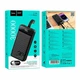 Внешний аккумулятор (павербанк) Hoco J123B Element 30000mAh 22.5W Black - изображение 5