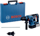 Перфоратор аккумуляторный бесщеточный Bosch GBH 18V-34 CF (0611914021) - изображение 1