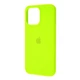 Чохол силіконовий Epic Premium Silicone Case Full Cover для Apple iPhone 15 Pro Lime Green - зображення 1