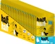 Упаковка влажного корма Half&Half для взрослых кошек кусочки с лососем в желе в форме пауча 100 г х 22 шт (2700000039960) - изображение 1