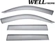 Дефлекторы окон Wellvisors с черным хромированным молдингом передние и задние Lexus GX470 2003-2009 4 шт (3-847LX020) - изображение 12