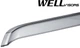 Дефлекторы окон Wellvisors Premium серия передние и задние Nissan Juke 2011-2016 4 шт (3-847NS005) - изображение 6
