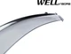 Дефлекторы окон Wellvisors с хромированным молдингом передние и задние Acura MDX 2014-2020 4 шт (3-847AC008) - изображение 2