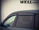 Дефлекторы окон Wellvisors с черным хромированным молдингом передние и задние Acura MDX 2007-2013 4 шт (3-847AC003) - изображение 11