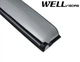 Дефлекторы окон Wellvisors с черным хромированным молдингом передние и задние Mercedes-Benz ML-Class 2006-2011 4 шт (3-847MB007) - изображение 15