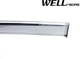 Дефлекторы окон Wellvisors с хромированным молдингом передние и задние Honda Odyssey 2011-2017 4 шт (3-847HD025) - изображение 10